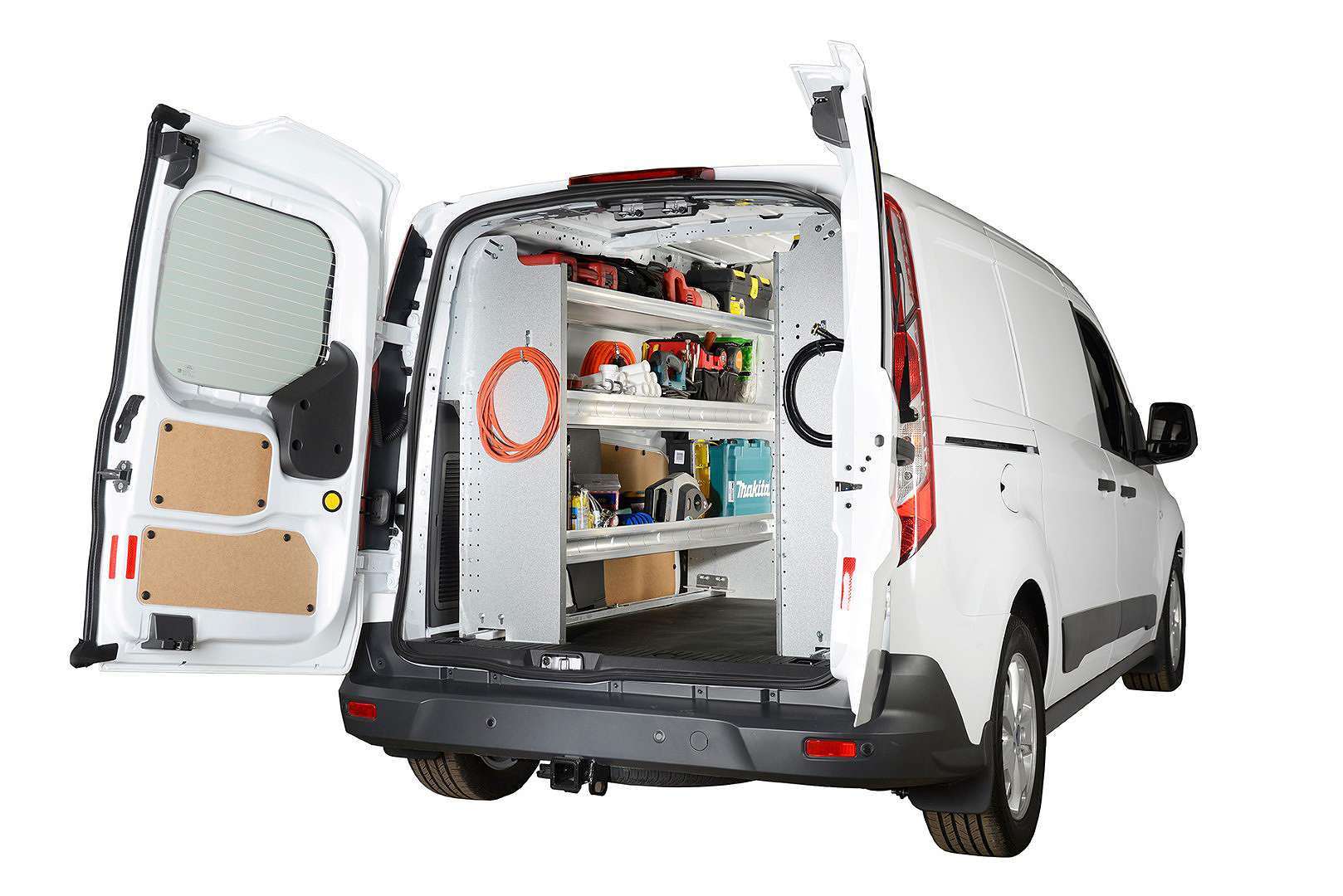 ford transit connect shelving