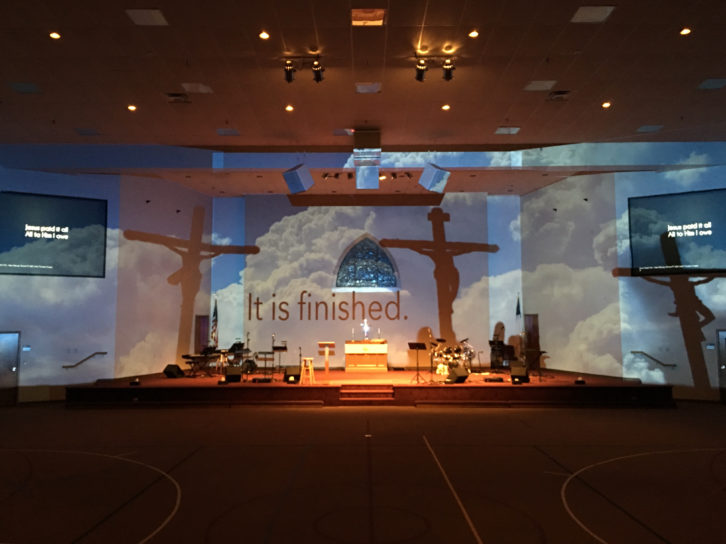 Projection Mapping For Worship Sound Video Contractor