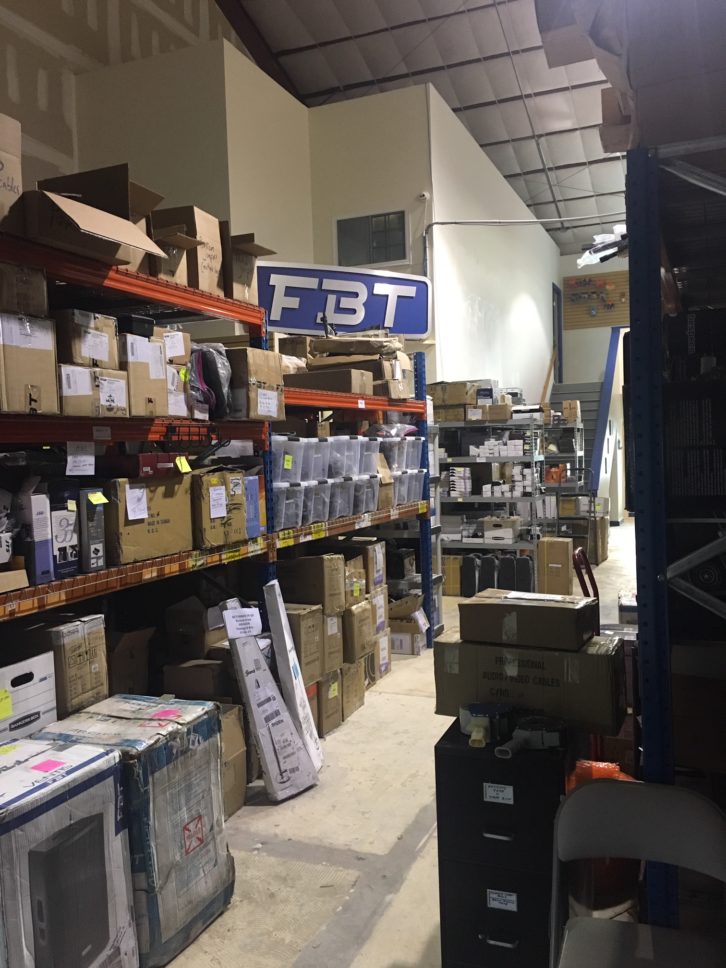 New, Larger Italian Speaker Imports Warehouse