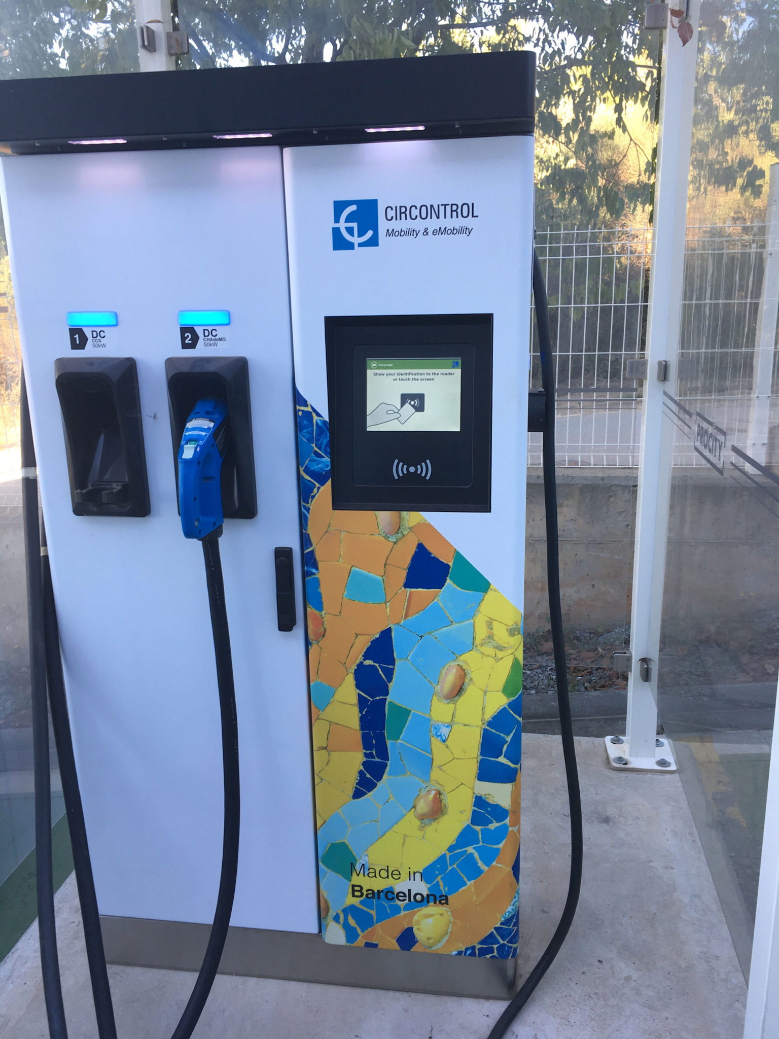 Ultrafast electric vehicle charging stations incorporate Zytronic