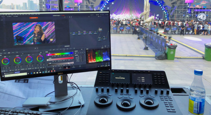 Anhui Orange Media Completes Live Grading and Streaming for China’s Douyu Carnival 2019 with DaVinci Resolve