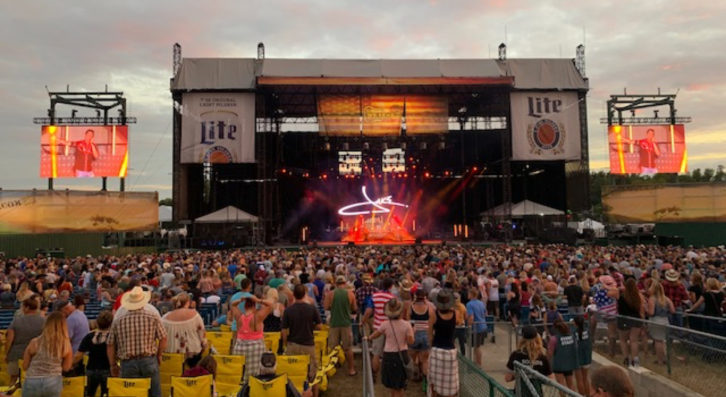 ATEM Constellation 8K Used for Live Production at Country Music’s WE Fest
