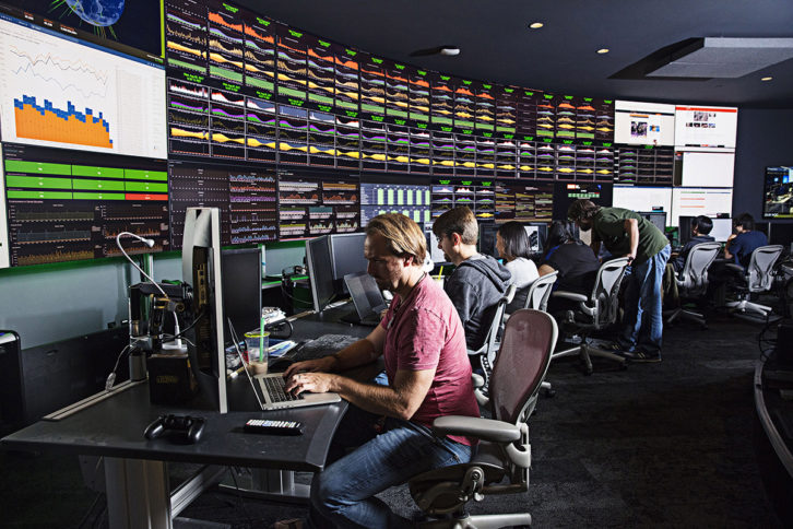 Riot Games Control Room