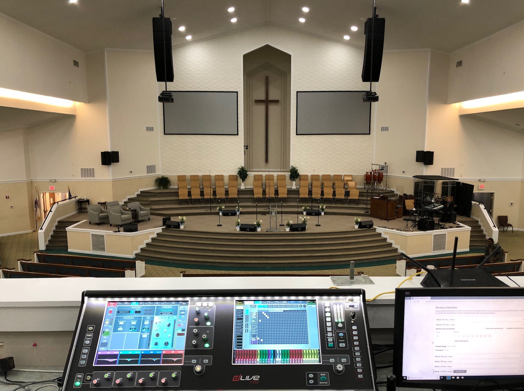 Case Study: Golden Gate Cathedral, Tennessee - Sound & Video Contractor