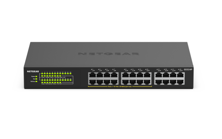 Netgear unmanaged PoE+