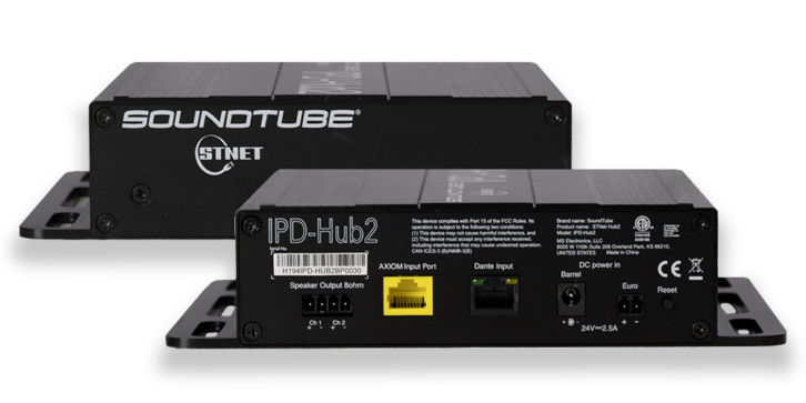 SoundTube DSP amplifier