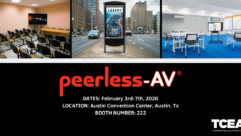 Peerless-AV® to Showcase a Vision for the Future of Education at TCEA 2020