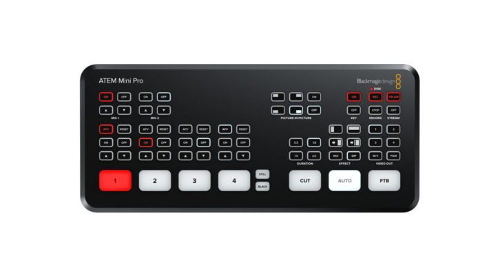 Blackmagic Design Announces New ATEM Mini Pro