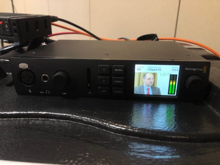 Blackmagic Design gear captures and plays back videoconferences