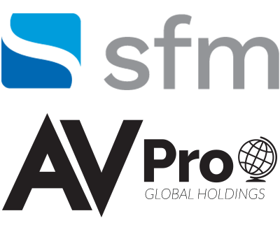 AVPro and SFM Logos