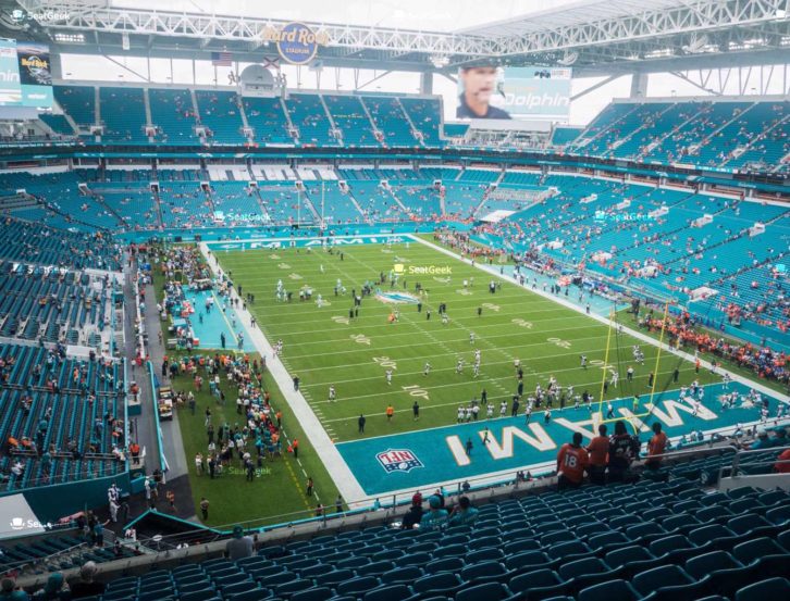 tour miami dolphins stadium