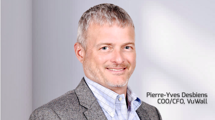 Pierre-Yves Desbiens VuWall COO/CFO
