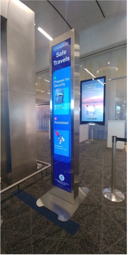 New LaGuardia Airport Terminal B Features 39 Specialized LG Commercial Displays to Enhance the Travel Experience LG 3