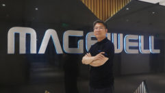 Magewell CEO and CTO Nick Ma