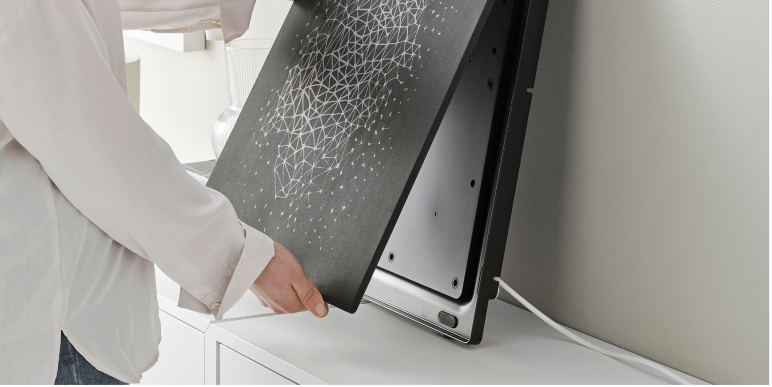 Ikea Sonos picture frame Symphonisk 2 is a wall art speaker SVC
