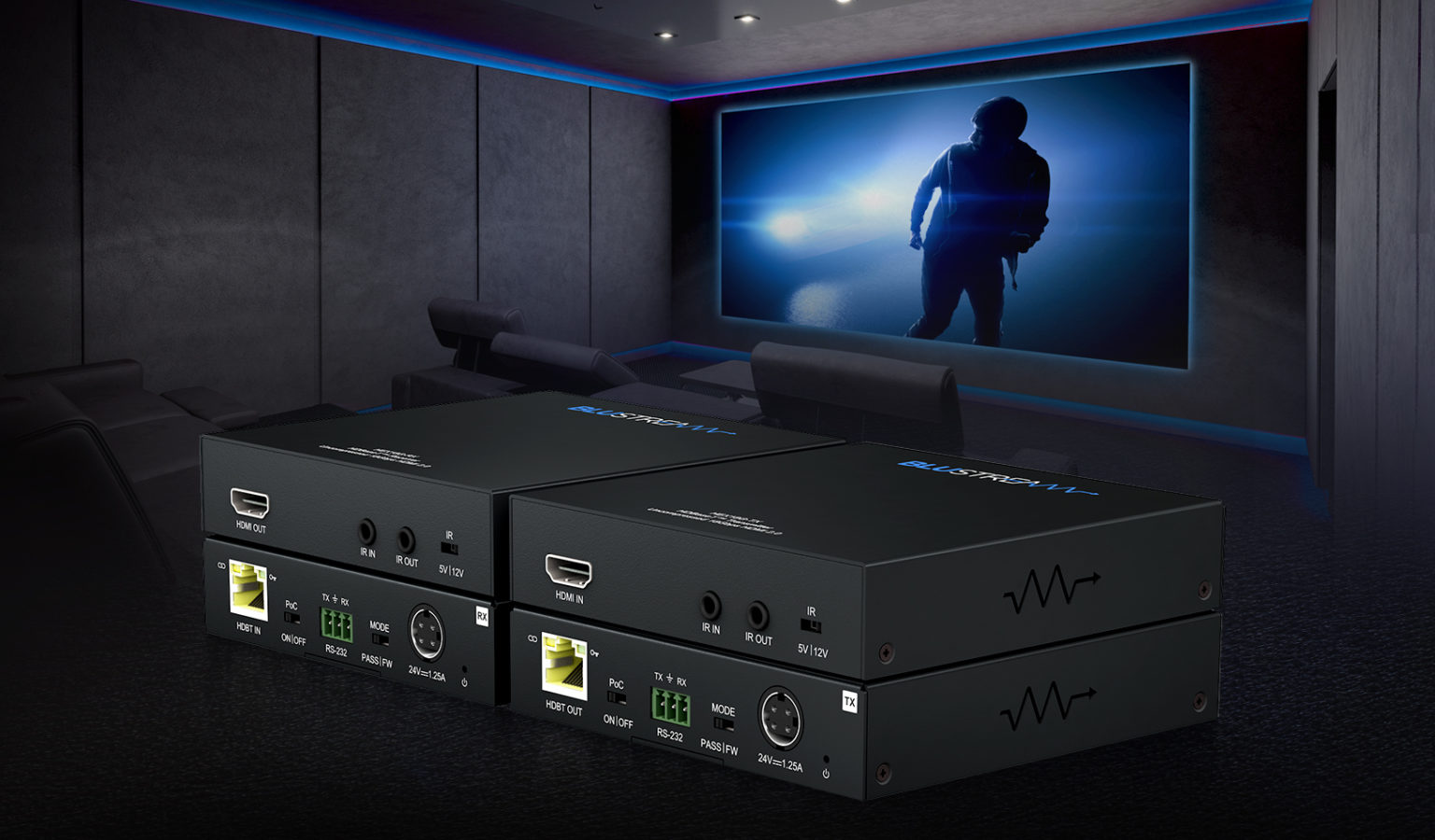 Blustream Introduces Unconverted 18Gbps HDMI Over HDBaseT
