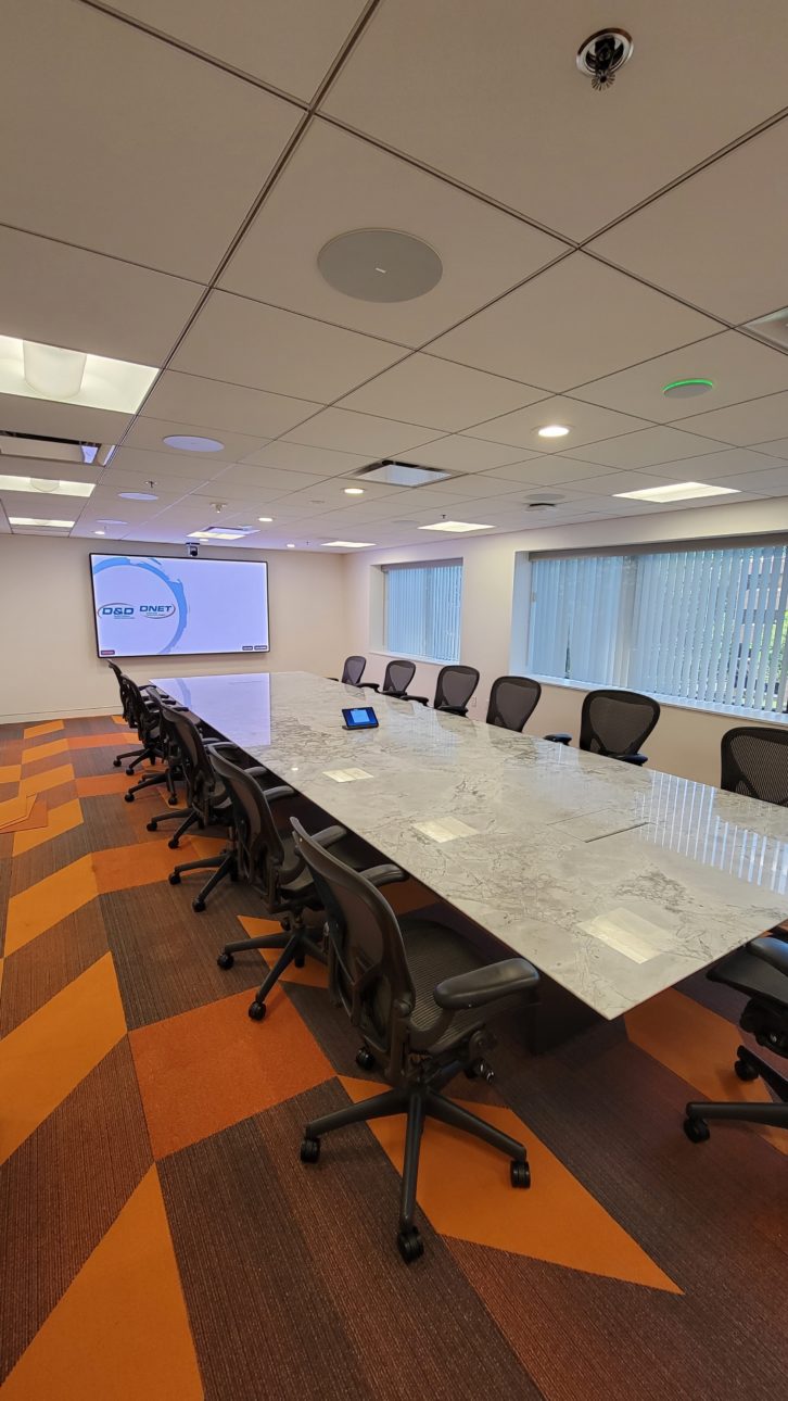 FAGE conference room with Biamp solution