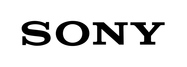 Black Sony logo