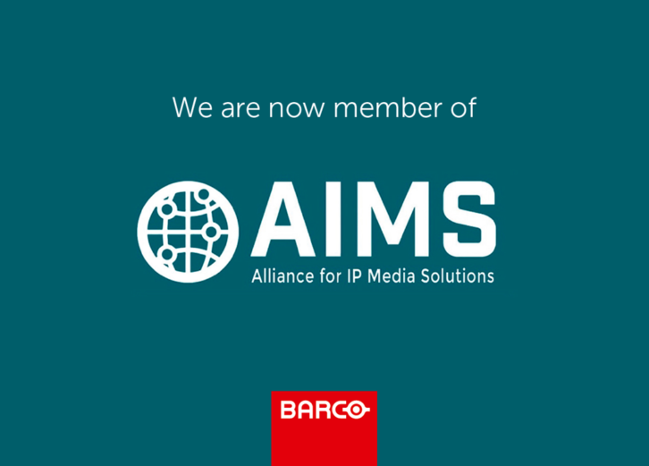 Barco joins AIMS