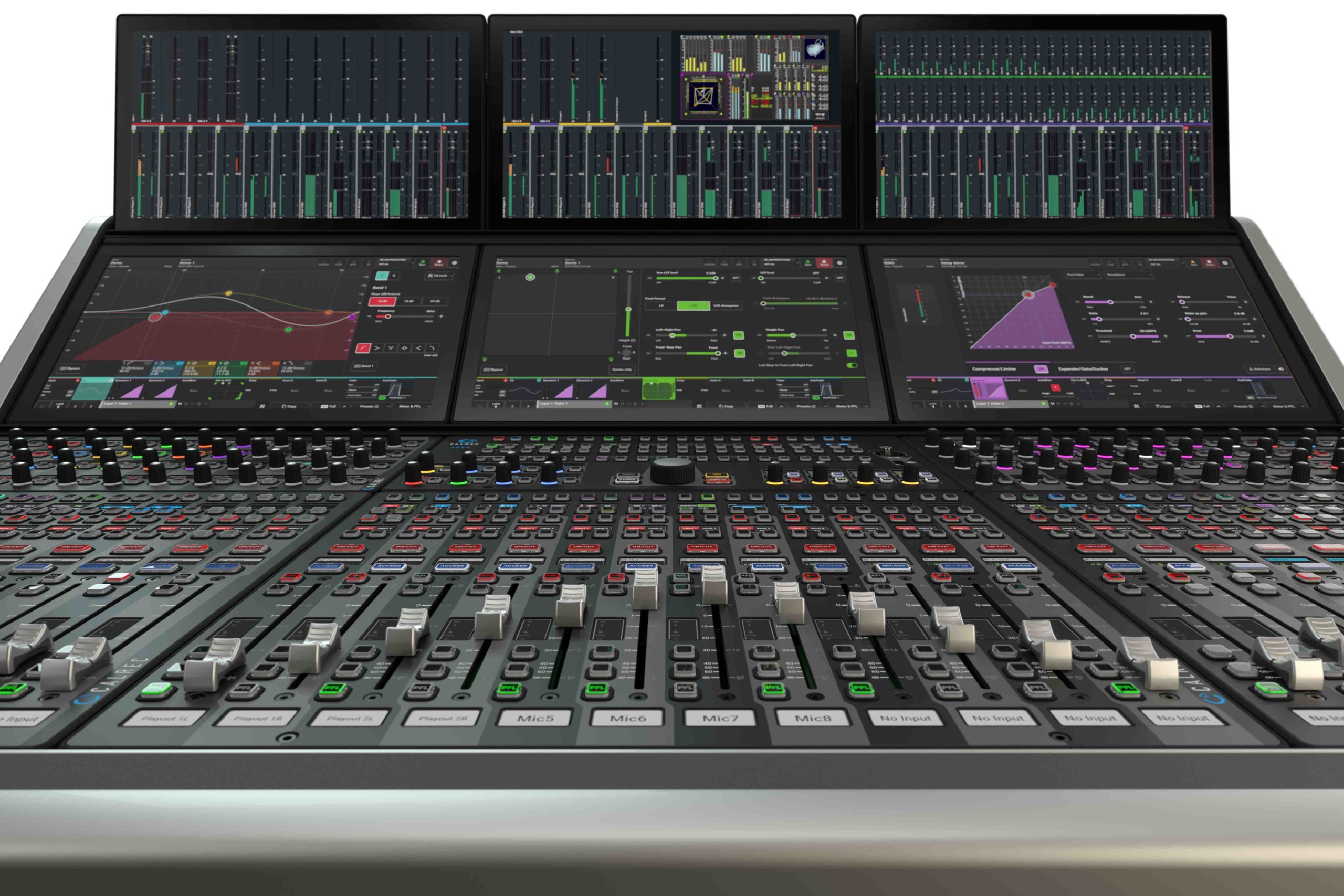 Calrec’s new Argo IP audio mixing system blends processing and control