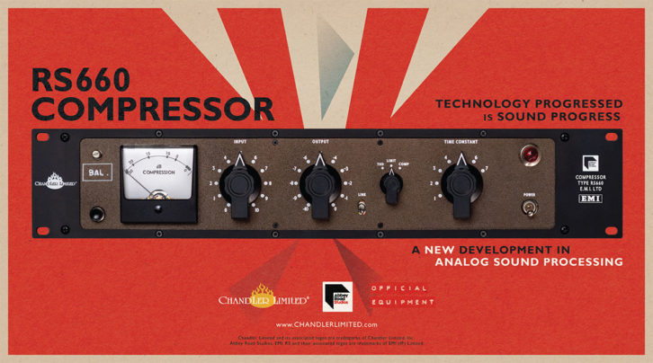Chandler Limited, RS660 Compressor, EMI, Abbey Road Studios