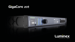 Luminex introduces touring grade GigaCore ethernet switch range at Prolight + Sound