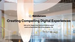 Press release about Nanolumens event about Creating compelling Experiences.