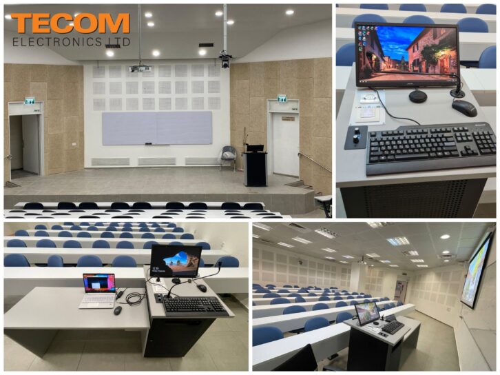 Tecom's AV solutions in Faculty of Education