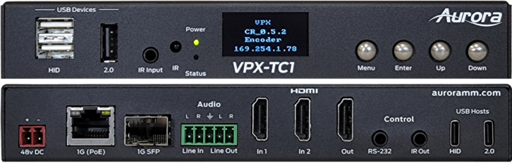 Aurora VPX-TC1 Pro - Sound & Video Contractor
