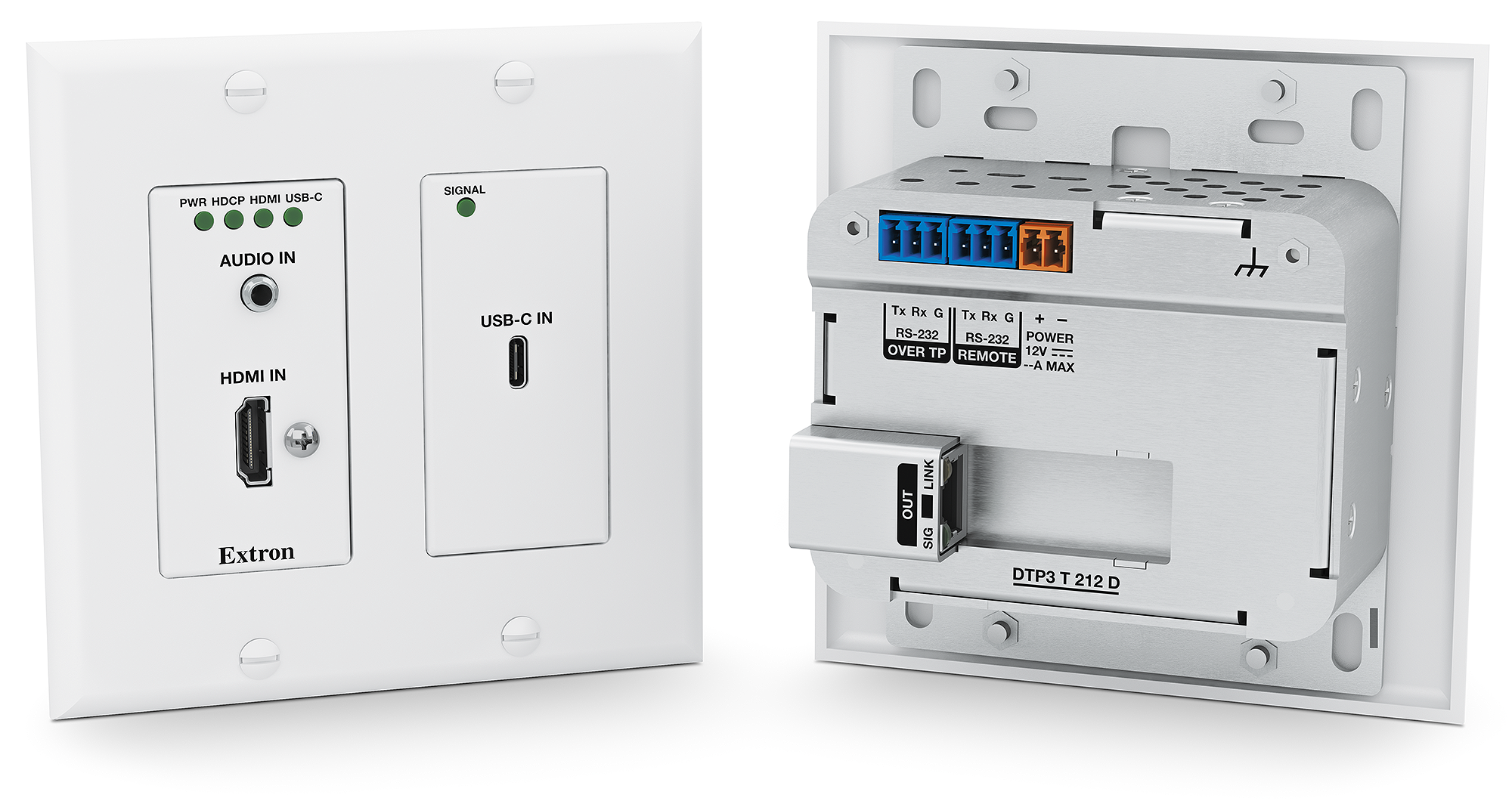 Extron Announces 4K/60 USB-C and HDMI Extension from a Two-Input 