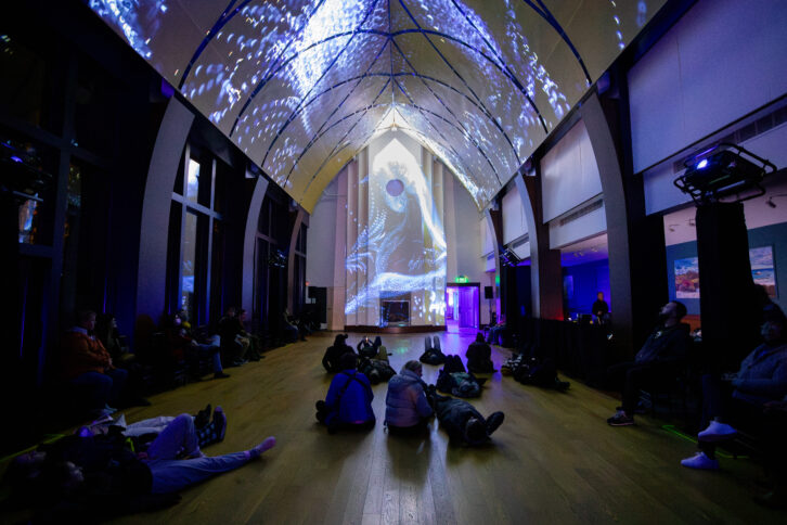 Immersive Artwork of Light and Sound at Historic Rhode Island Church Powered by Sophisticated Projection Technology from Epson
