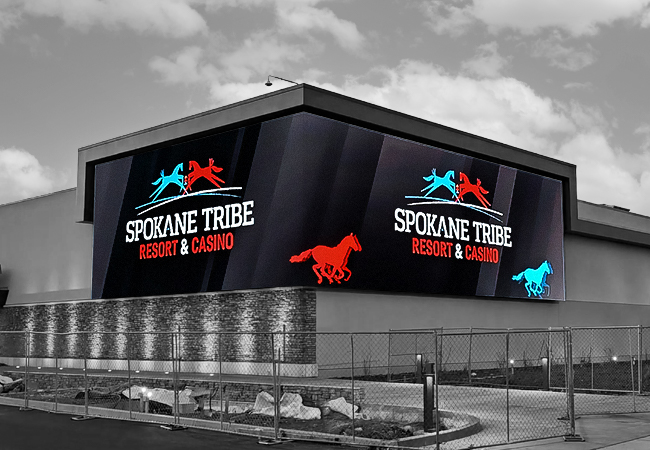 SNA Displays Spokane Casino LED Display