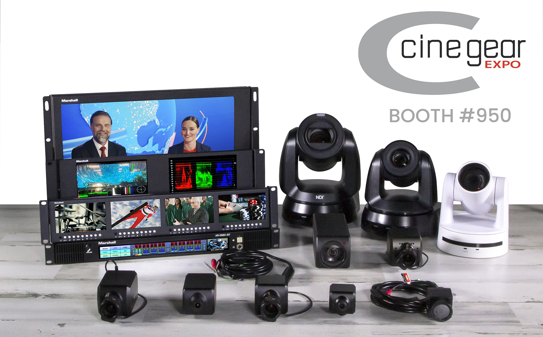 Marshall Presents a Range of Production Equipment at Cine Gear 2024