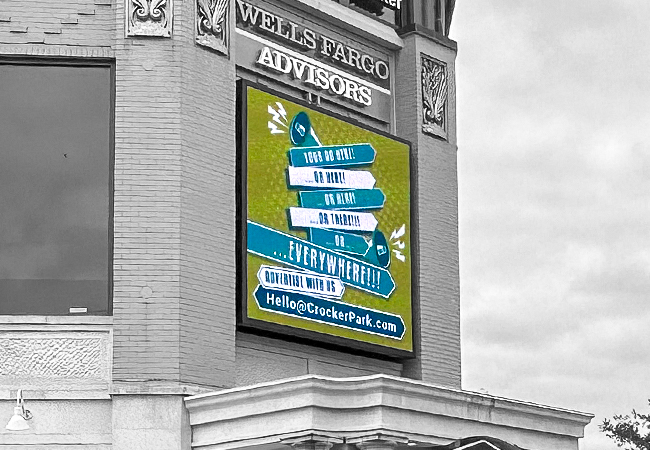 Crocker Park Digital Display