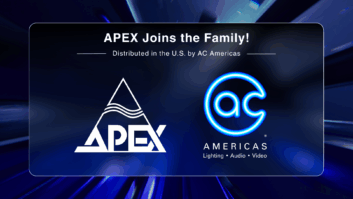 APEX joins the Family! Distributed in the US by AC Americas. Image of APEX and AC Americas logos