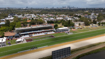 Ascot Racecourse in Perth, Western Australia