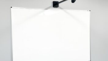 The Vidi Content Cam 250 with whiteboard exmaple