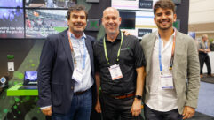 PlexusAV and AVIT Vision Announcement - L-R Manuel Barazal AVIT Steven Cogels PlexusAV and Manu Barazal Sanjuan AVIT