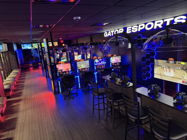 University of Florida ESports Gaming Room