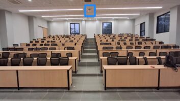 Soundsphere 110B loudspeaker in classroom