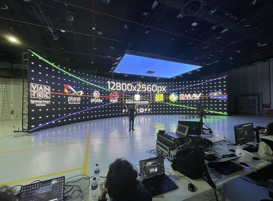 Portugal enters the era of Virtual Production with EMAV’s new LED studio powered by Alfalite