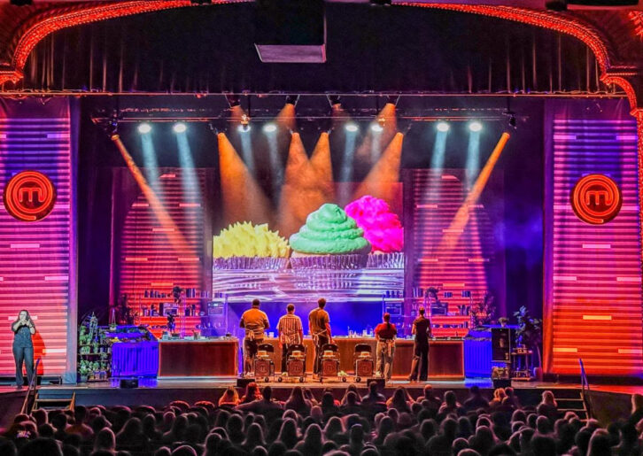 The MasterChef Live stage