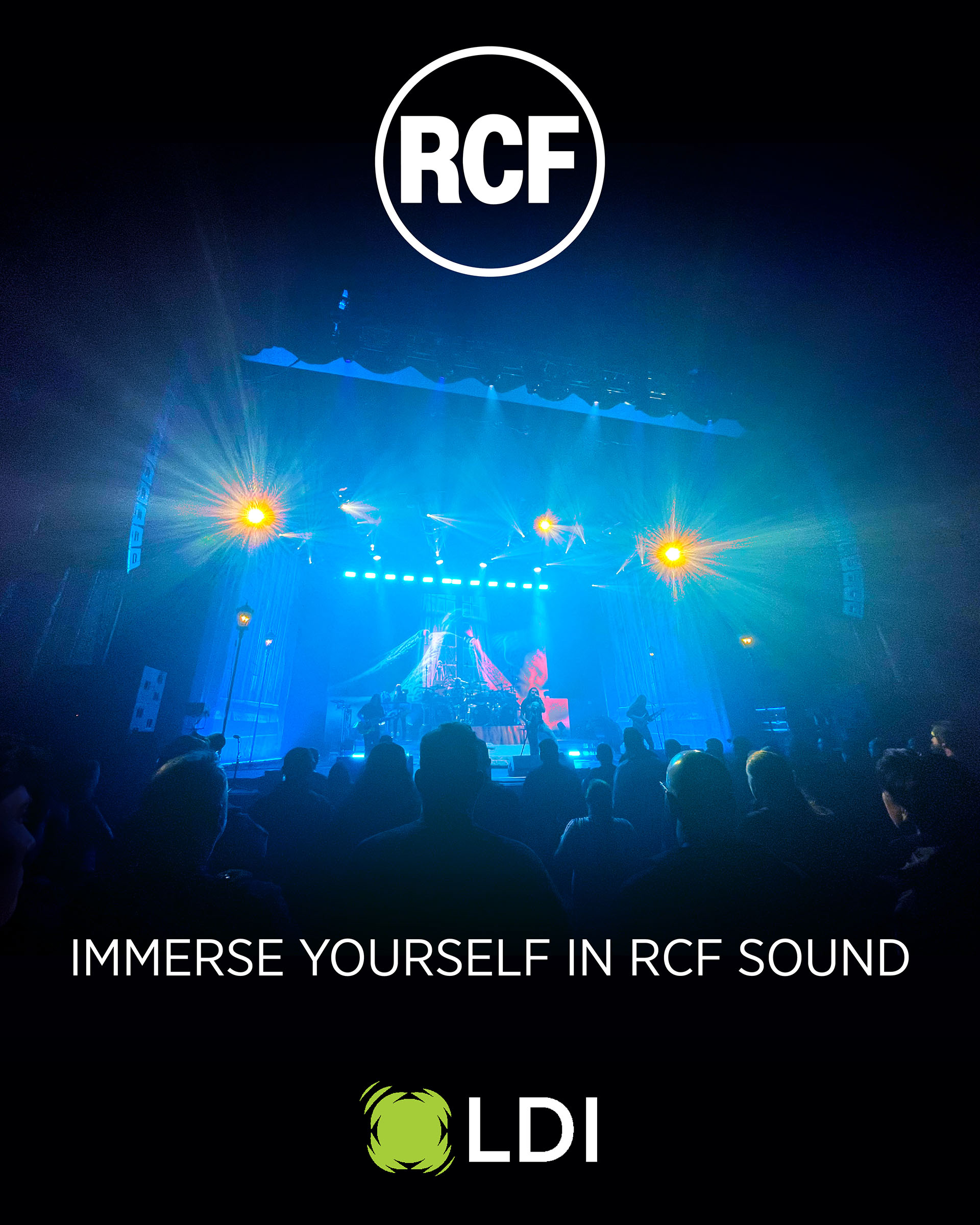 RCF showcases versatile product line for live event sound at LDI 2025 ...