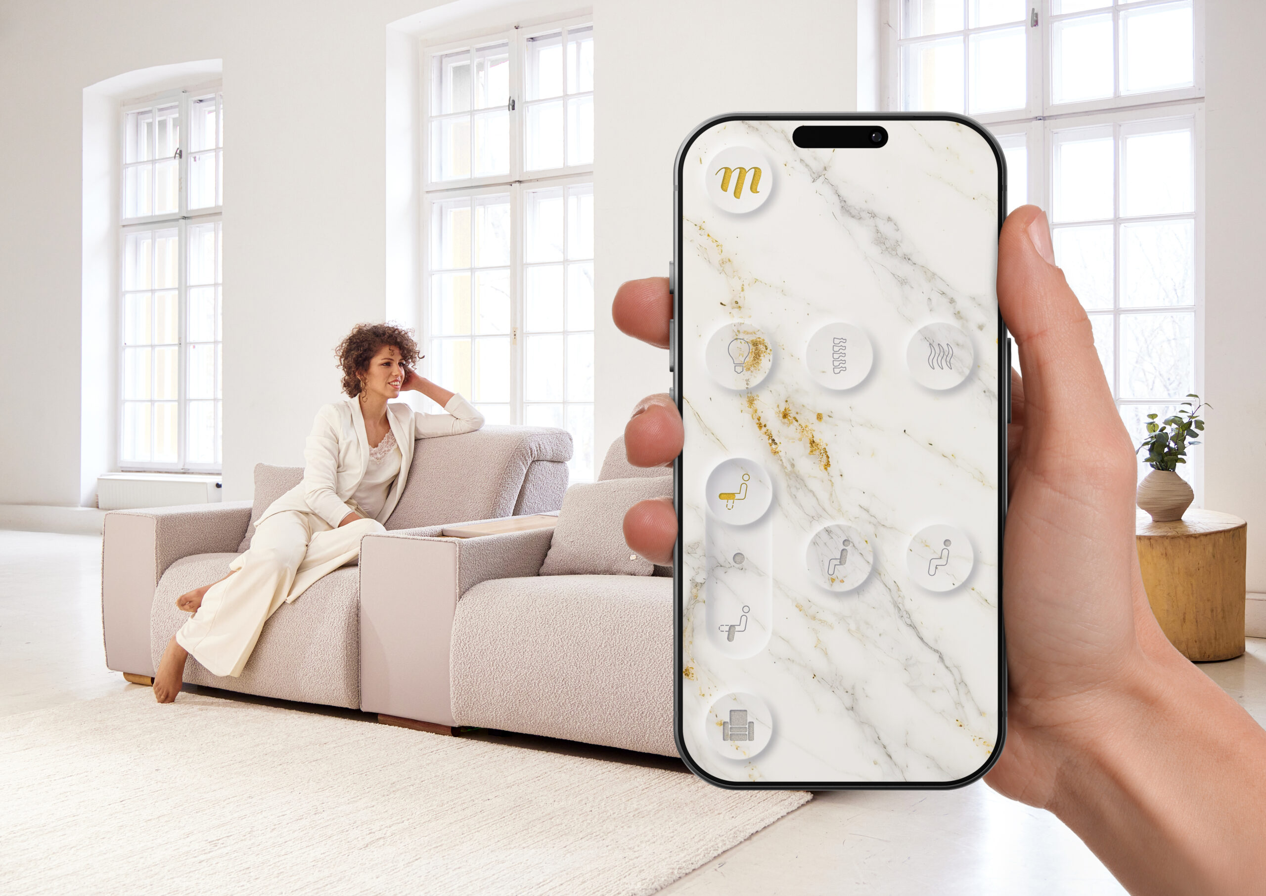 Moovia Unveils New Smart App, Kvadrat Fabrics, and Longchair Models at ISE 2026