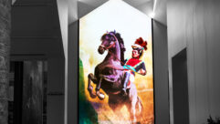 Washington on the Brazos LED museum exhibit