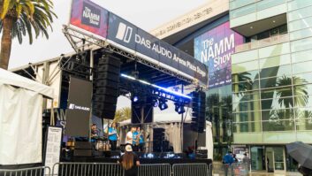 DAS Audio EVENT Series at NAMM 2026 Arena Plaza Stage