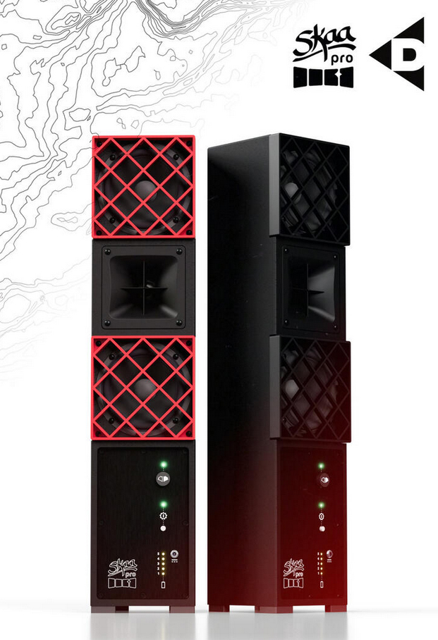 Dillinger Labs’ New Death From Above Battery-Powered SKAA Wireless Mobile Speakers Now Shipping