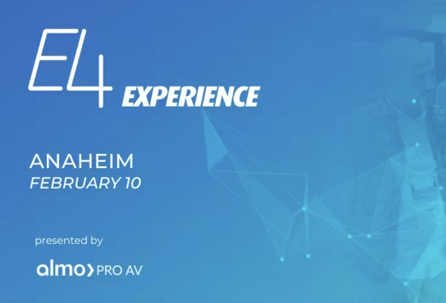 Almo Pro AV’s 2026 E4 AV Tour Arrives in Anaheim Feb. 10, Continues ISE ...