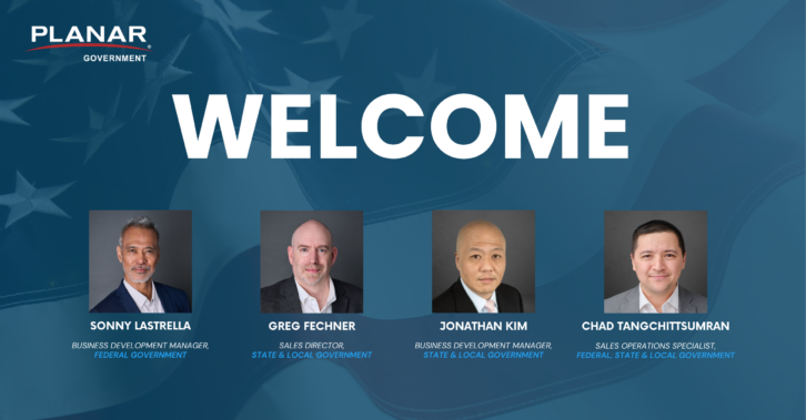 Planar Expands U.S. Government Division with Industry Veterans Delivering Mission-Critical and Public Sector Expertise