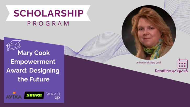 WAVIT Mary Cook Scholarship